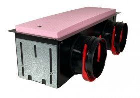 Zehnder ComfoCase Luftdurchlassgehäuse CLD-P DN 90, breit