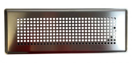 Zehnder ComfoGrid Design-Abdeckgitter CLF Torino, Edelstahl