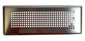 Zehnder ComfoGrid Design-Abdeckgitter CLF Torino, Edelstahl