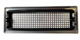 Zehnder ComfoGrid Design-Abdeckgitter CLF Torino, Edelstahl