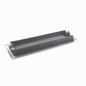 Zehnder ComfoGrid Design-Abdeckgitter CLF Venezia, Edelstahl