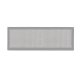 Zehnder ComfoGrid Design-Abdeckgitter CLD breit Venezia, Edelstahl