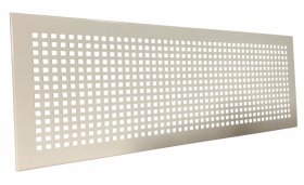 Zehnder ComfoGrid Design-Abdeckgitter CLD breit Torino, weiß