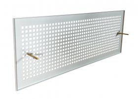 Zehnder ComfoGrid Design-Abdeckgitter CLD breit Torino, weiß