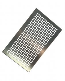 Zehnder ComfoGrid Design-Abdeckgitter CLD Torino, Edelstahl