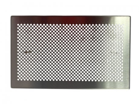 Zehnder ComfoGrid Design-Abdeckgitter CLD Venezia, Edelstahl