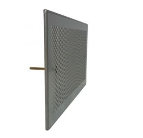 Zehnder ComfoGrid Design-Abdeckgitter CLD Venezia, Edelstahl