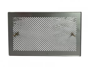 Zehnder ComfoGrid Design-Abdeckgitter CLD Venezia, Edelstahl