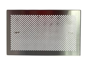 Zehnder ComfoGrid Design-Abdeckgitter CLD Venezia, Edelstahl