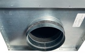 Verteiler mit Schallauskleidung DN 125, 6 x 75 mm