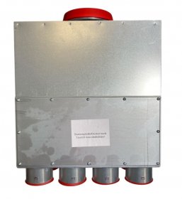Verteiler mit Schallauskleidung DN 160, 8 x 75 mm