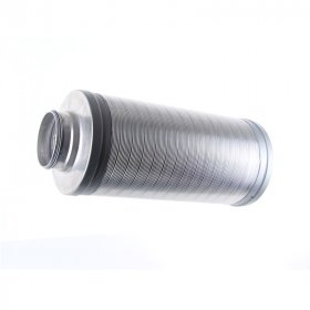 Flexibler Schalldämpfer mit Lippendichtung, 500 mm