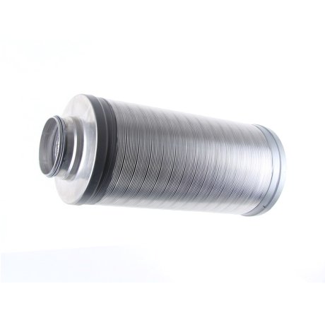 Flexibler Schalldämpfer mit Lippendichtung, 1.000 mm