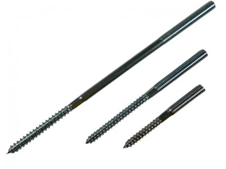 Stockschrauben, verzinkt