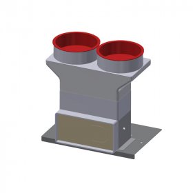 Meltem Adapter Flexrohranschluss 75 mm M-WRG-MB/FRA75