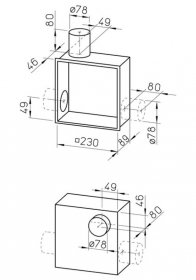 Helios Unterputzgehäuse ELS-GU