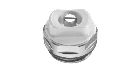 Zehnder Entlüftungsventil, vernickelt 1/4"