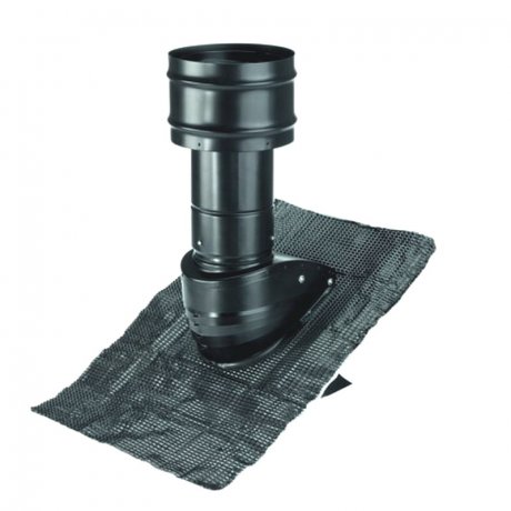 Zehnder ComfoEgde Dachhaube DN 160, schwarz, Steildach