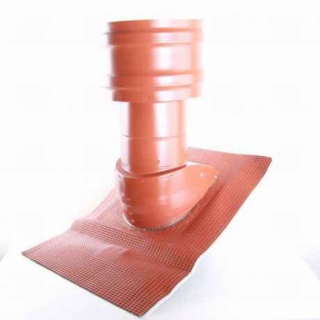 Zehnder ComfoEgde Dachhaube DN 200, rot, Steildach