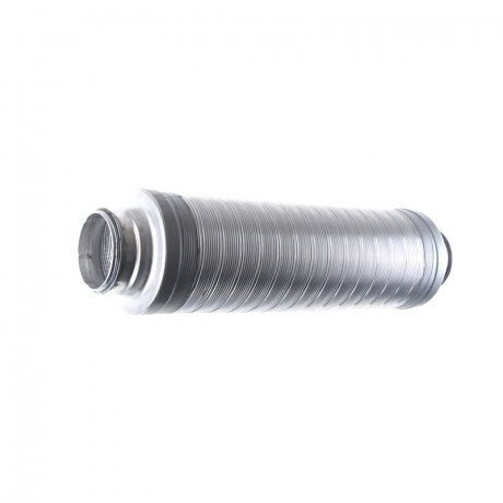 Flexibler Schalldämpfer mit Lippendichtung, 500 mm