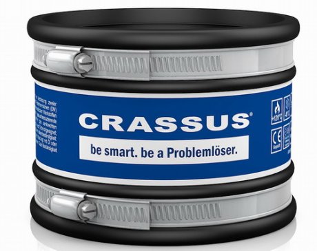 Schlauchadapter CRASSUS Typ 1 CDC 135 / NW 120 - 135 mm