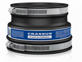 Adapterkupplung CRASSUS NW 130 - 145 / 110 - 125 mm