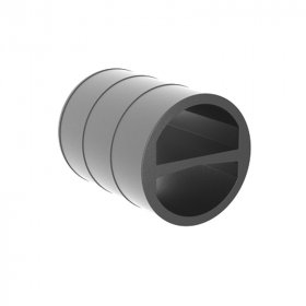 Zehnder  ComfoAir 70 Verl&auml;ngerungsset Wandeinbaurohr, rund