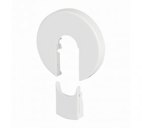 Zehnder Rosetten 16 mm wei&szlig;