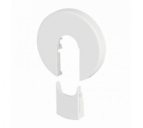 Zehnder Rosetten 18 mm weiß