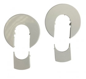 Zehnder Rosetten 18 mm weiß