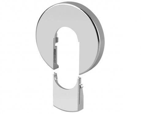 Zehnder Rosetten 18 mm chrom