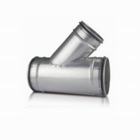 Zehnder ComfoFit Wickelfalz T-Stück 45°, DN 125