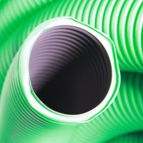 LNEt Lüftungsrohr DN 75 flexibel, antibakteriell, 50 m, grün