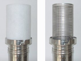 Westaflex Lufteinlass DN 200 mit Anschlußadapter und Wandhalterung