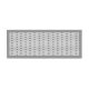 ZE Design-Gitter CLD breit, Genua - Edelstahl - 990320662