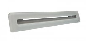 Zehnder ComfoGrid Schlitzdurchlass Linea 400, Glasoptik weiß