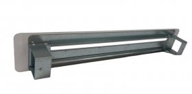 Zehnder ComfoGrid Schlitzdurchlass Linea 400, Glasoptik weiß