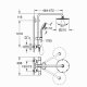 Grohe Duschsystem Euphoria XXL, System 210, vercromt, AP-Thermostat