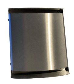 Zehnder ComfoSpot Twin Außenblende, Edelstahl