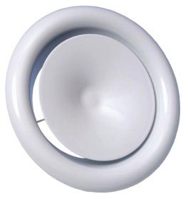 LUVAQ Metall Zuluft-Tellerventil DN 125 inkl. EBR