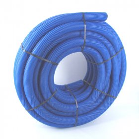 Lüftungsrohr 75 mm, flexibel (50 m), blau