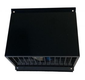 Wolf Wandhaube DN 160, schwarz