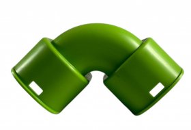 Wolf Bogen senkrecht 50 x 100, 90°