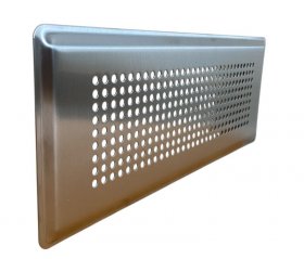Wolf Bodengitter 350 x 130 mm Edelstahl für flex....