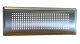 Wolf Bodengitter 350 x 130 mm Edelstahl für flex. Kanalsystem 50 x 100