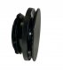 Zehnder ComfoValve Zuluft-Tellerventil Luna S125, schwarz
