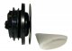 Zehnder ComfoValve Abluft-Tellerventil Luna E125 mit Filter, schwarz