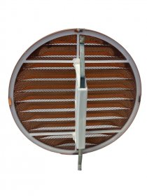 Lunos Außengitter Metall 1/RMK 175, Kupfer