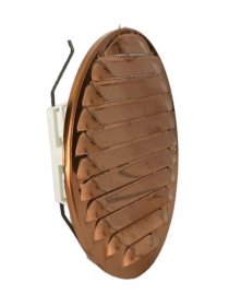 Lunos Außengitter Metall 1/RMK 175, Kupfer