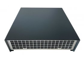 Lunos Außenhaube mit Schalldämmung 1/HAZ, Aluminium anthrazit